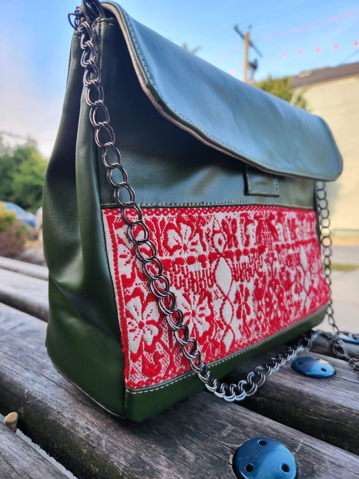 SIERRA NORTE EMBROIDERED GREEN - Image 2